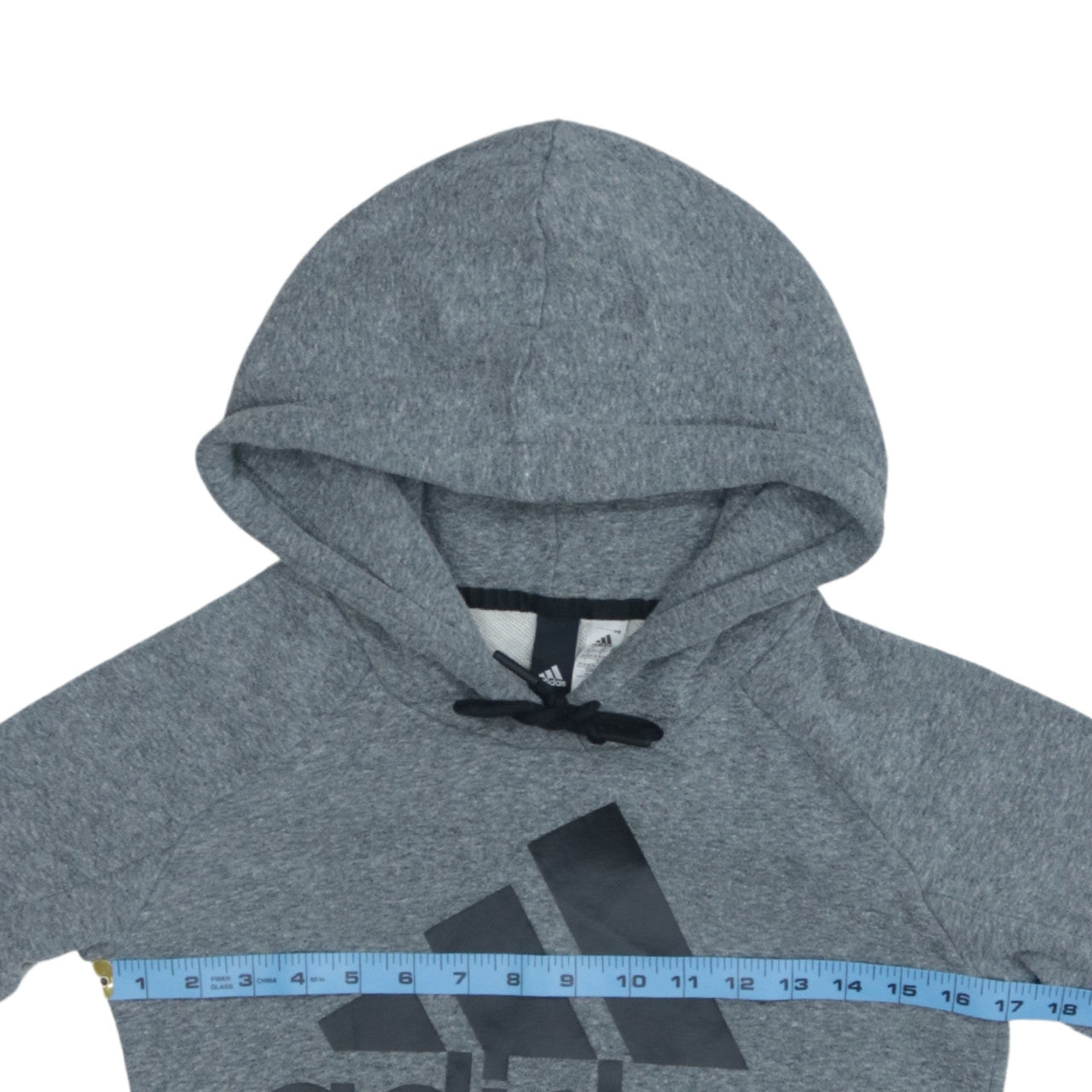 Adidas Women Grey Athletic Pullover Hoodie Size XS