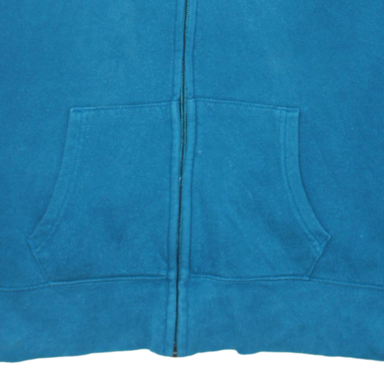 GAP Women Blue Full Zip Hoodie Sweatshirt Size M Cotton Blend