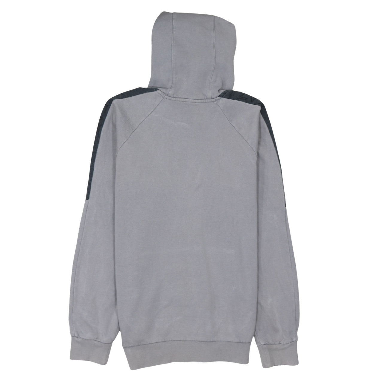 Emporio Armani EA7 Men's Grey Pullover Hoodie Size L Designer Fleece