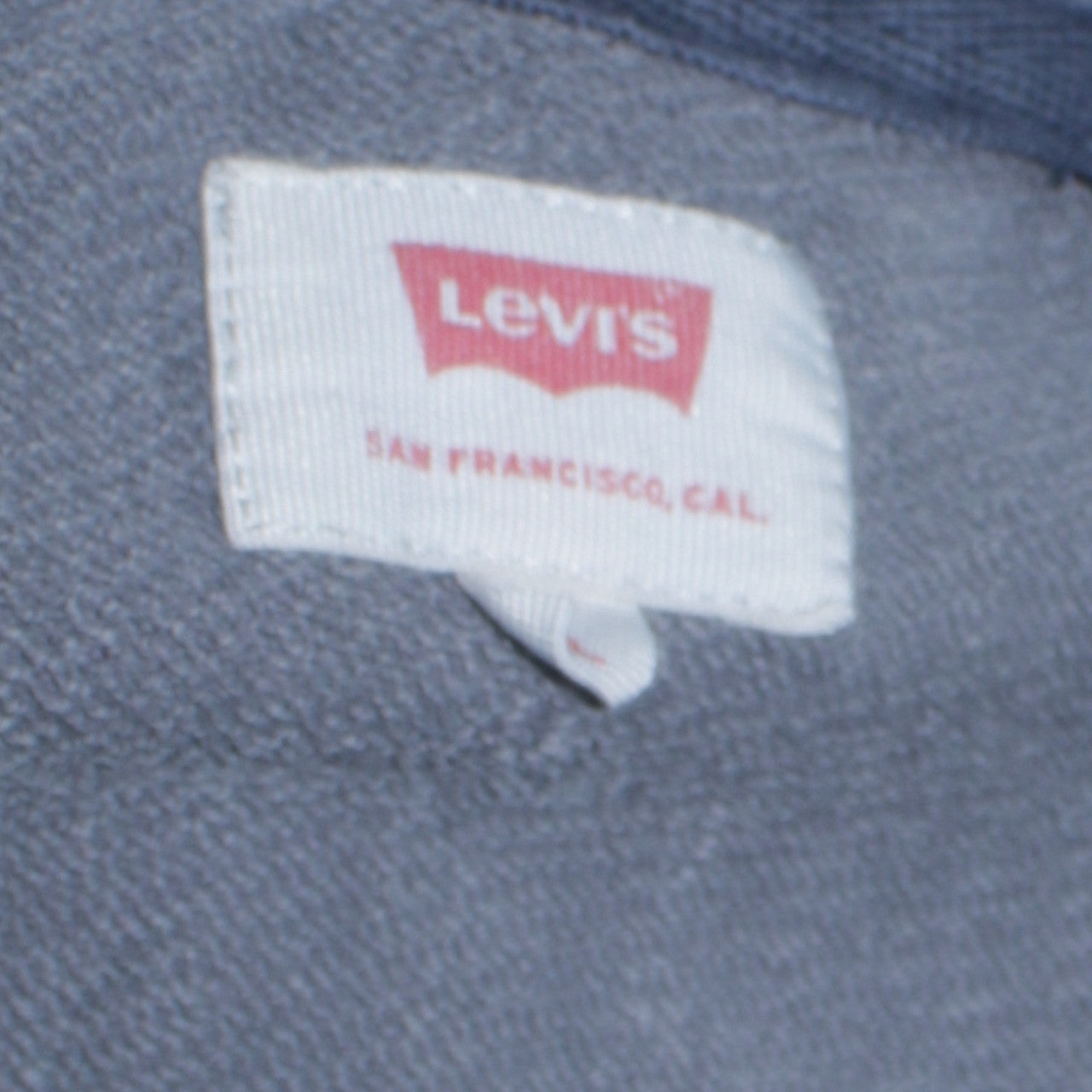 Levi's Men's Blue Colourblock Logo Pullover Hoodie Size M