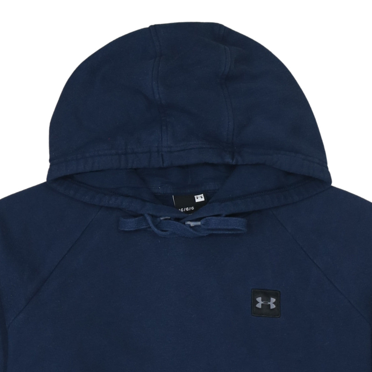 Under Armour Men's Blue Pullover Hoodie Size L Fleece Sweatshirt