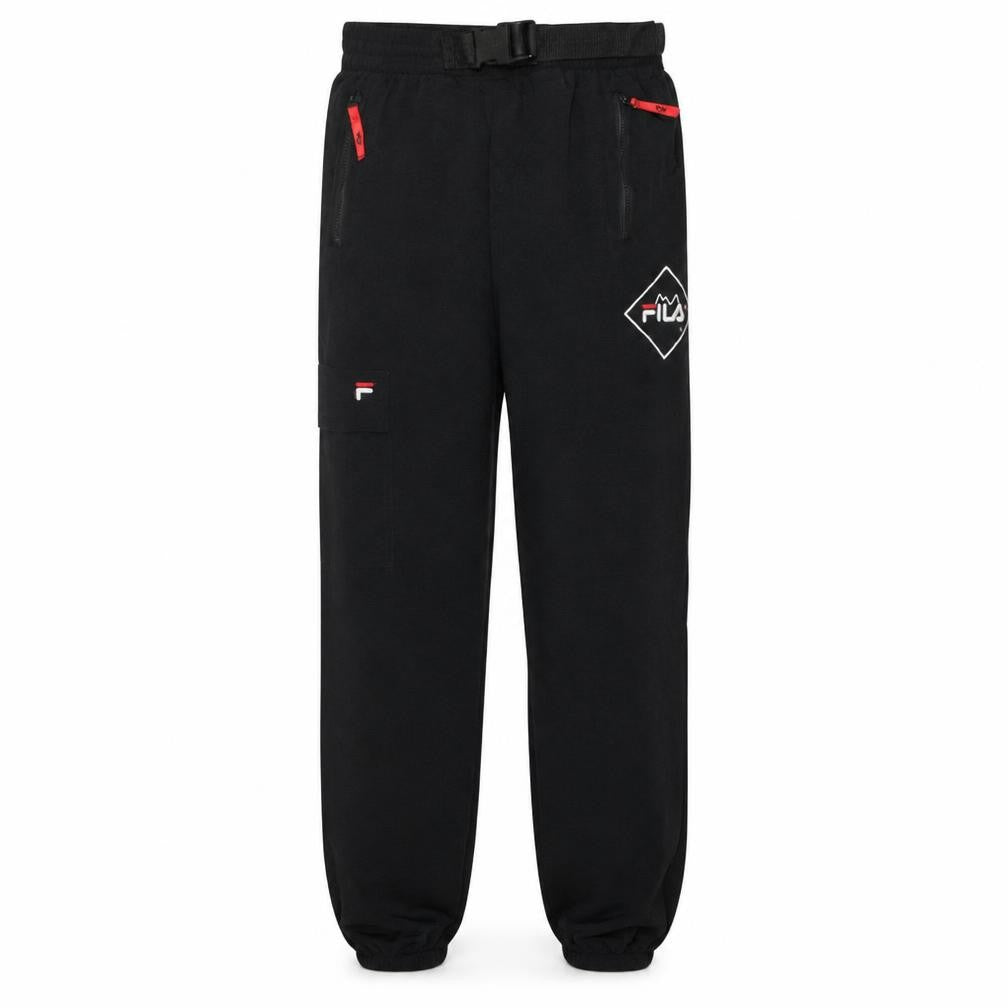 Fila Men's Black XS Jogger Activewear Trousers with Belted Waist