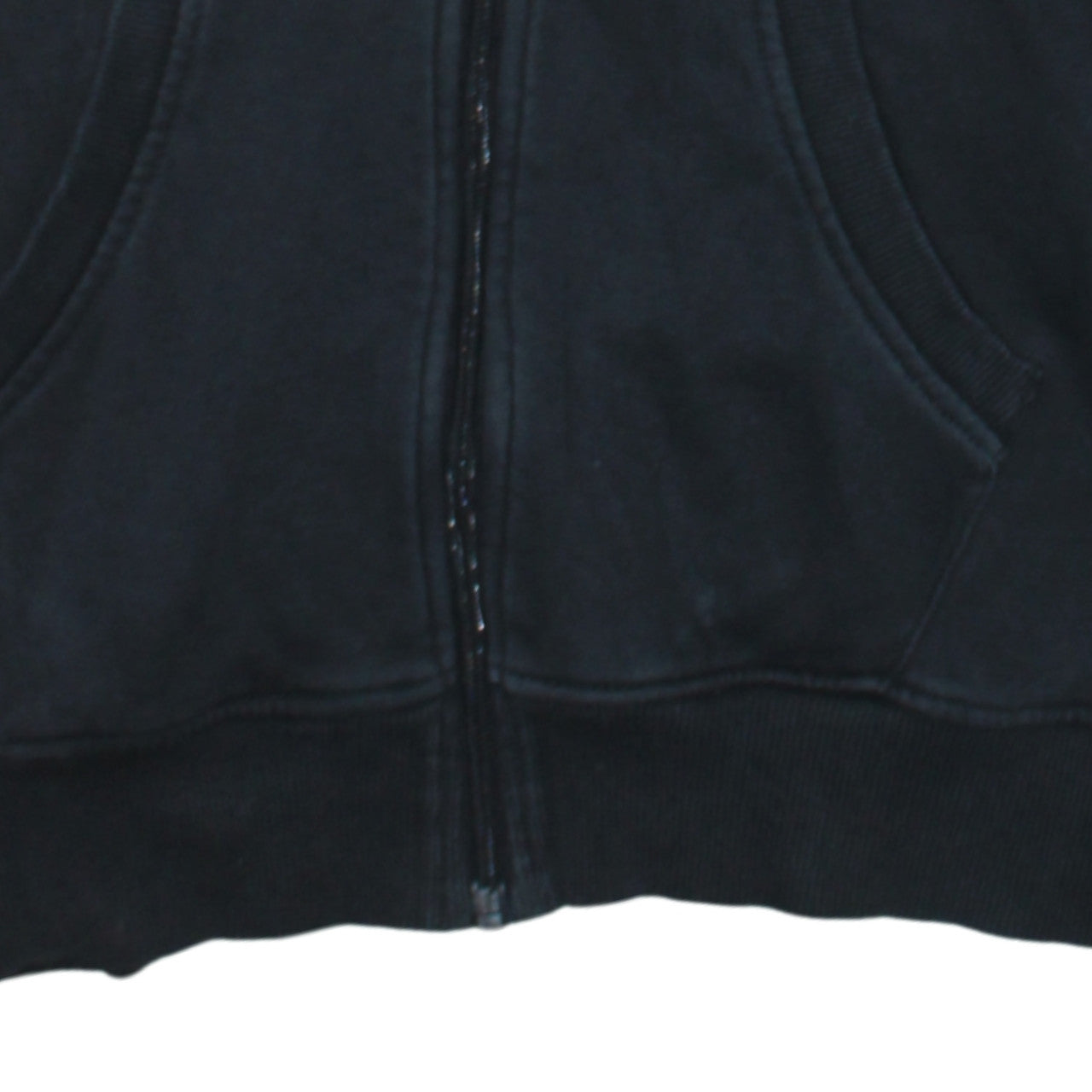 Champion Men's Black Full Zip Hoodie Size S Logo Sportswear