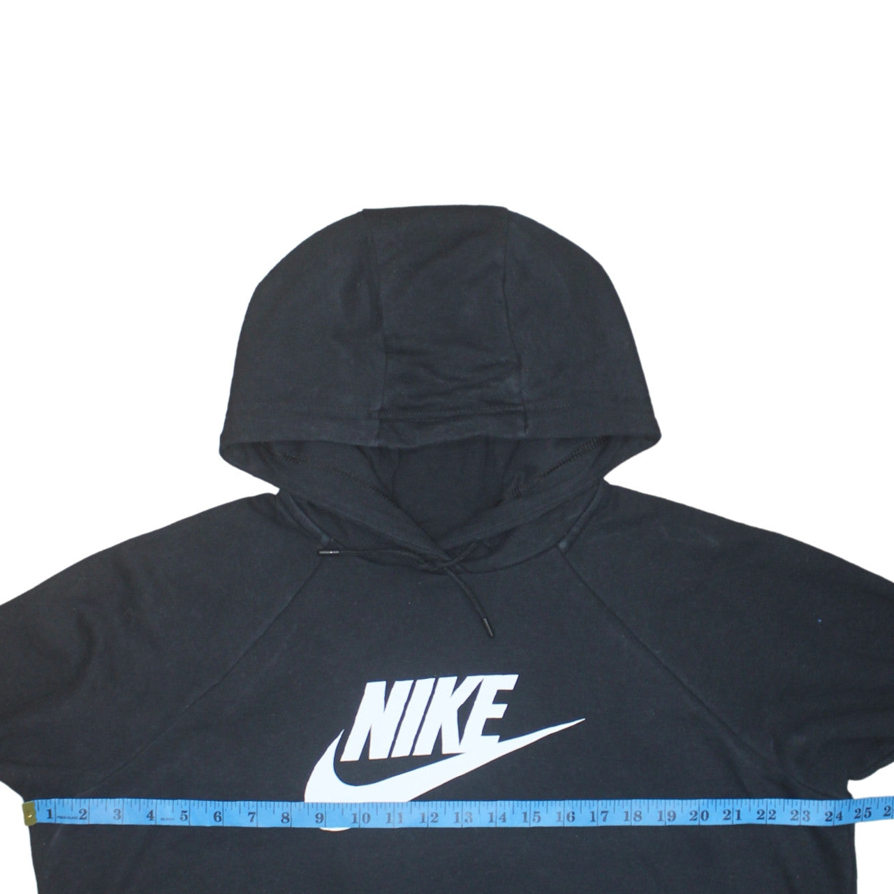 Nike Women Black XL Pullover Hoodie Sweatshirt Cotton Blend