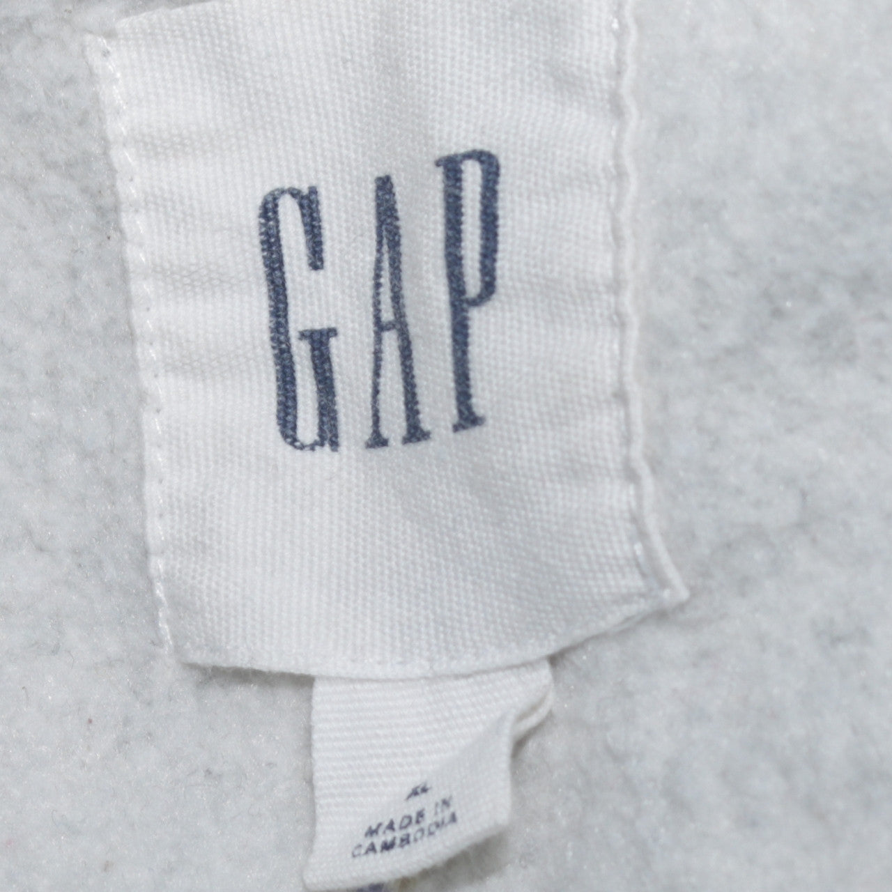 GAP Womens Grey XL Full Zip Hoodie Sweatshirt Cotton Blend