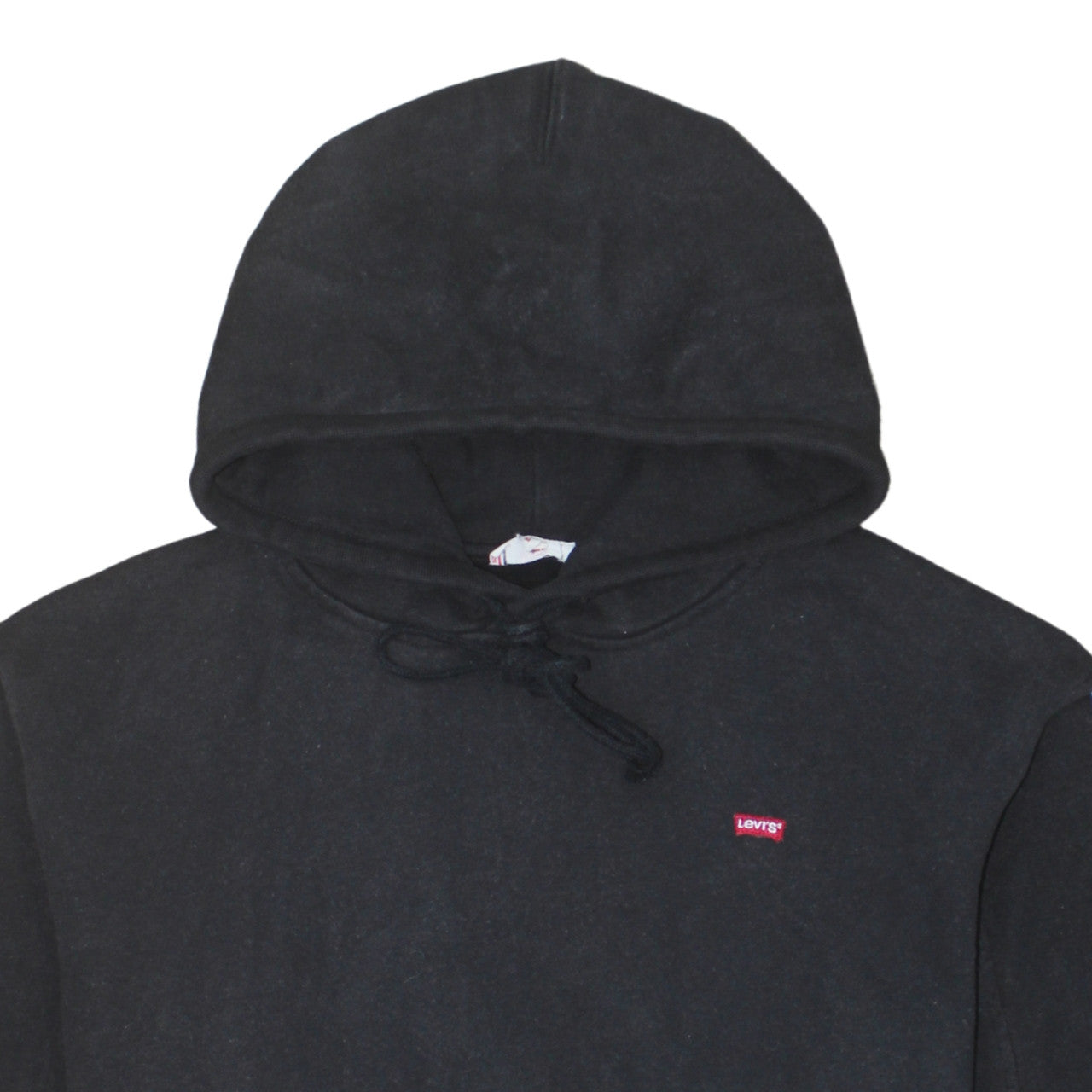 Levi's Men's Black Pullover Hoodie Medium Classic Logo Fleece
