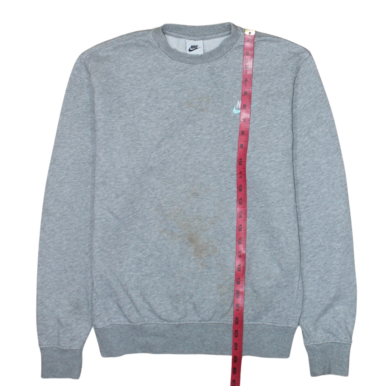 Nike Women's Grey Crew Neck Pullover Sweatshirt XS