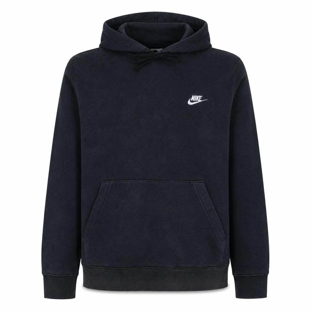 Nike Men's Black Medium Pullover Hoodie with Logo