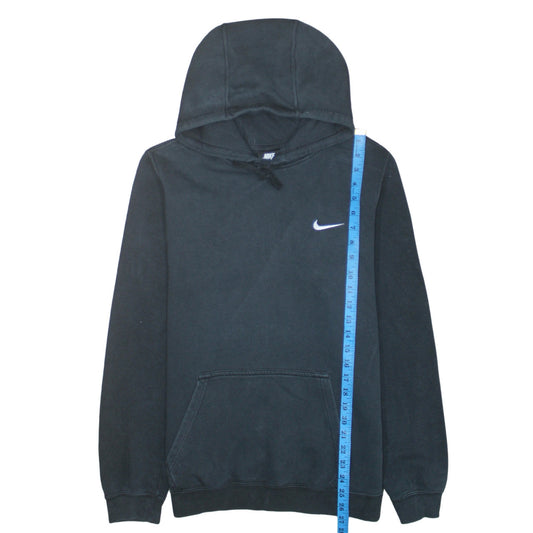 Nike Men's Black Pullover Hoodie S Logo Fleece Sportswear