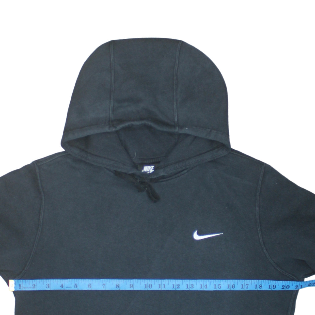 Nike Men's Black Pullover Hoodie S Logo Fleece Sportswear