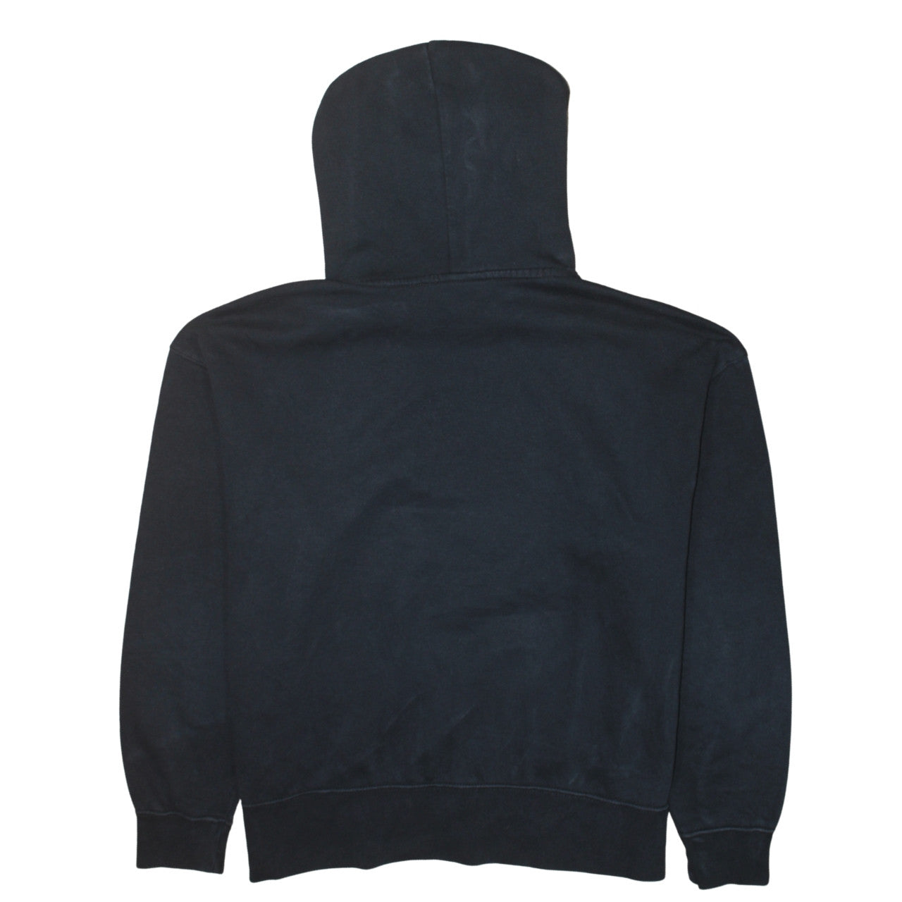 Nike Women's Black Pullover Hoodie Size M Cotton Blend Logo Sweatshirt