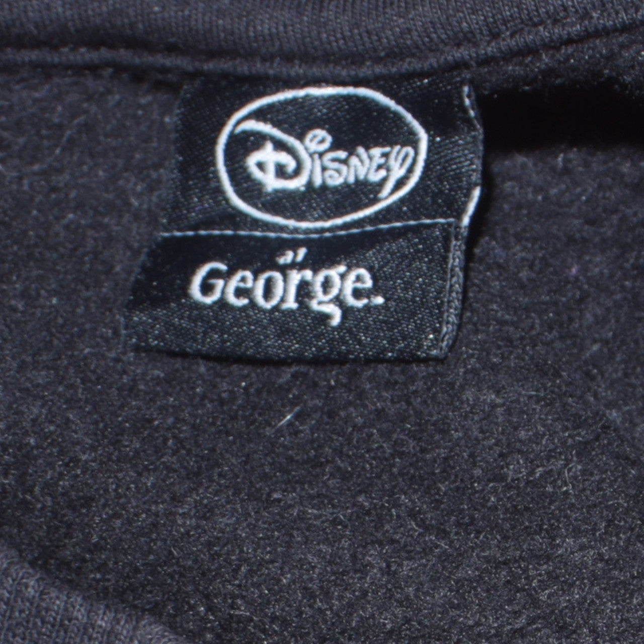 Disney George Women's Black Bambi Graphic Sweatshirt Medium