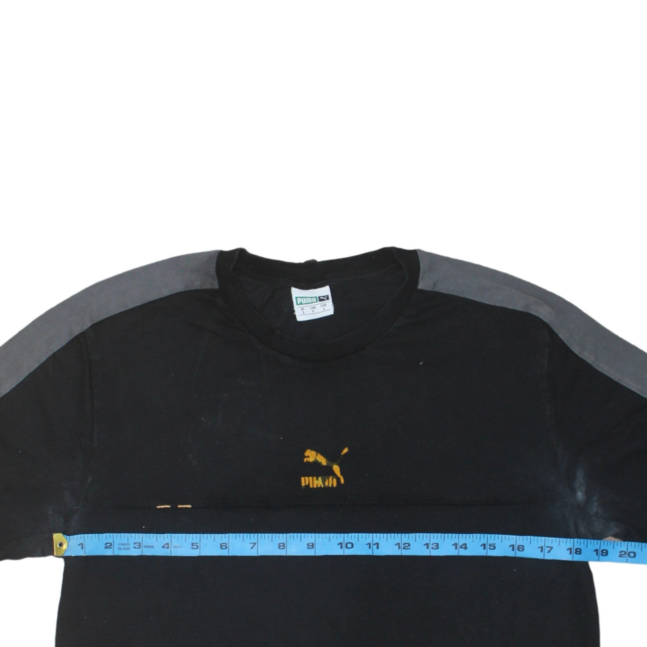 Puma Men's Black Short Sleeve Sports T-Shirt Size S