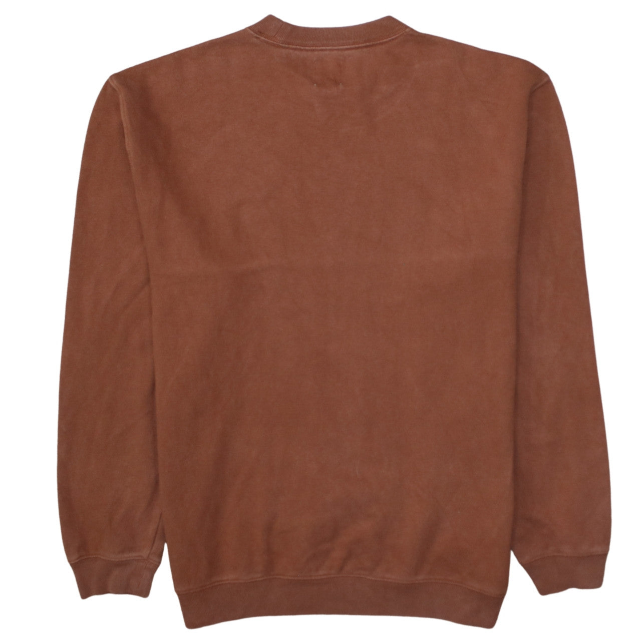GAP Men's Brown Pullover Sweatshirt M Crew Neck Fleece Cotton Blend