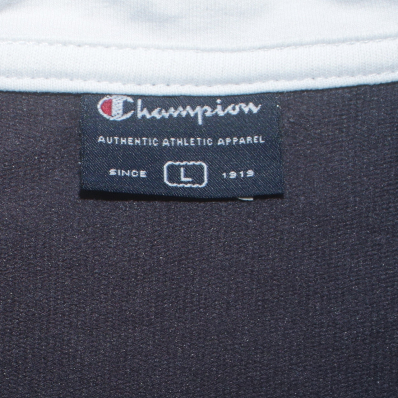 Champion Men's Grey Colourblock Track Jacket Size L Full Zip
