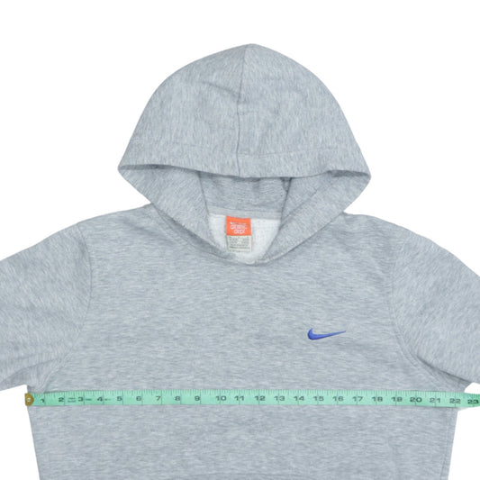 Nike Men's Grey Athletic Dept Hoodie Size M Pullover Embroidered Logo