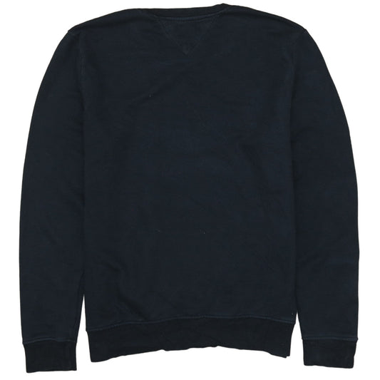 Tommy Hilfiger Men's Black L Pullover Sweatshirt with Logo