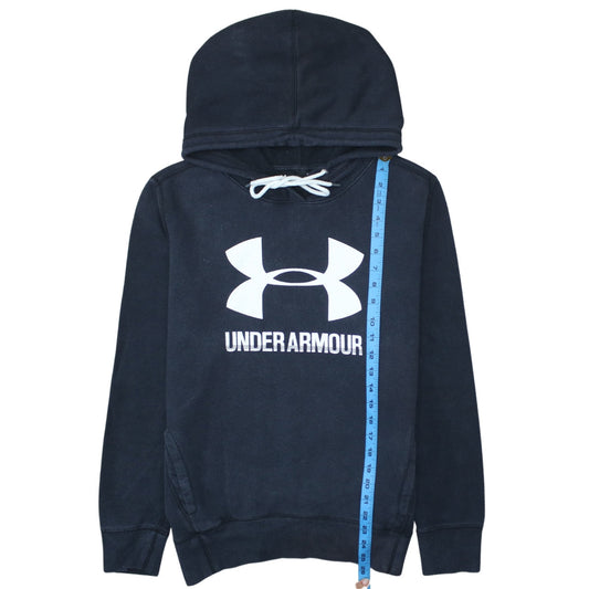 Under Armour Men's Black Pullover Hoodie M Relaxed Fit Sportswear