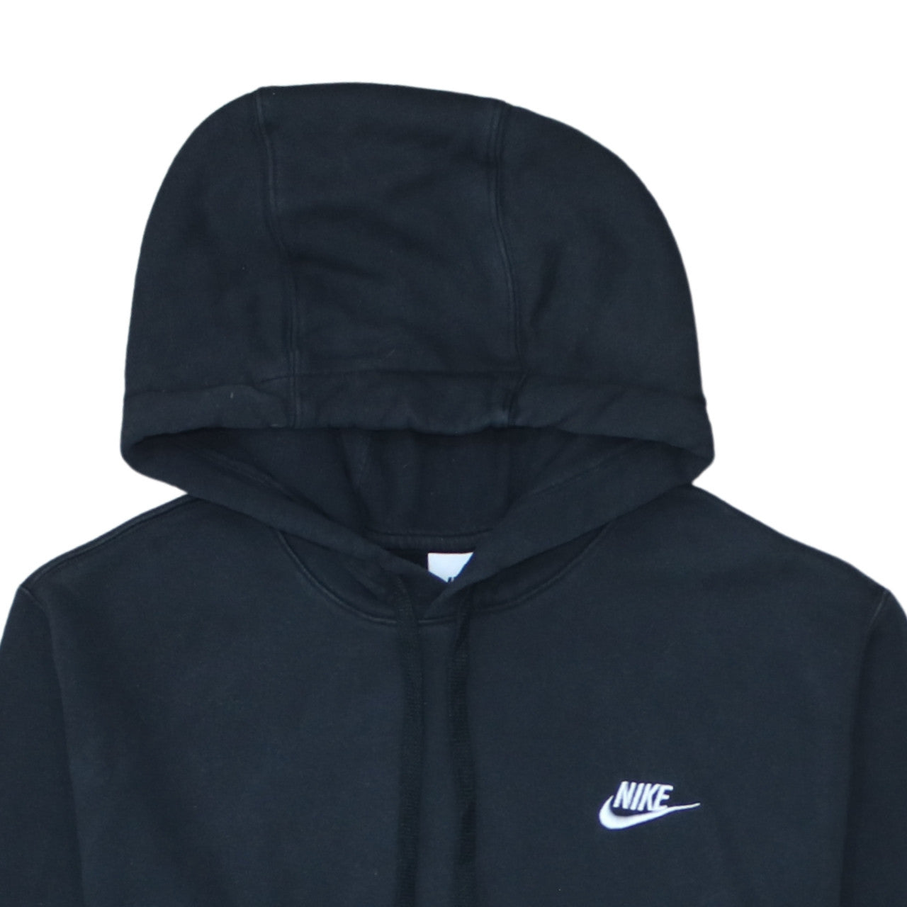 Nike Men's Black Pullover Hoodie S Regular Fit Fleece Sportswear