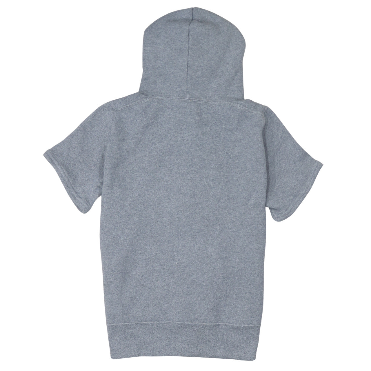 Nike Men Grey Short Sleeve Pullover Hoodie M Sportswear Fleece