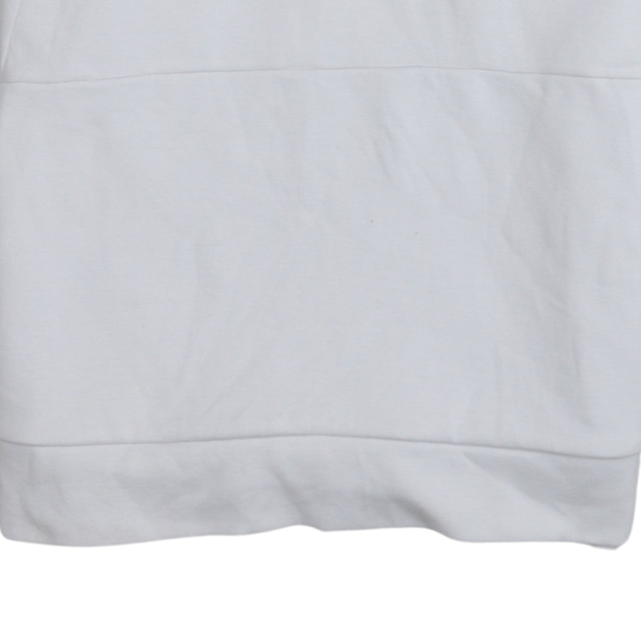 Reebok Womens White Pullover Hoodie Medium Size 12-14 Speedwick Cotton Blend