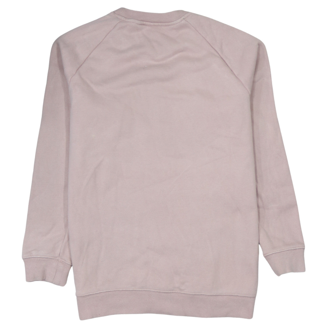 Adidas Womens Pink Crew Neck Pullover Sweatshirt Size 12