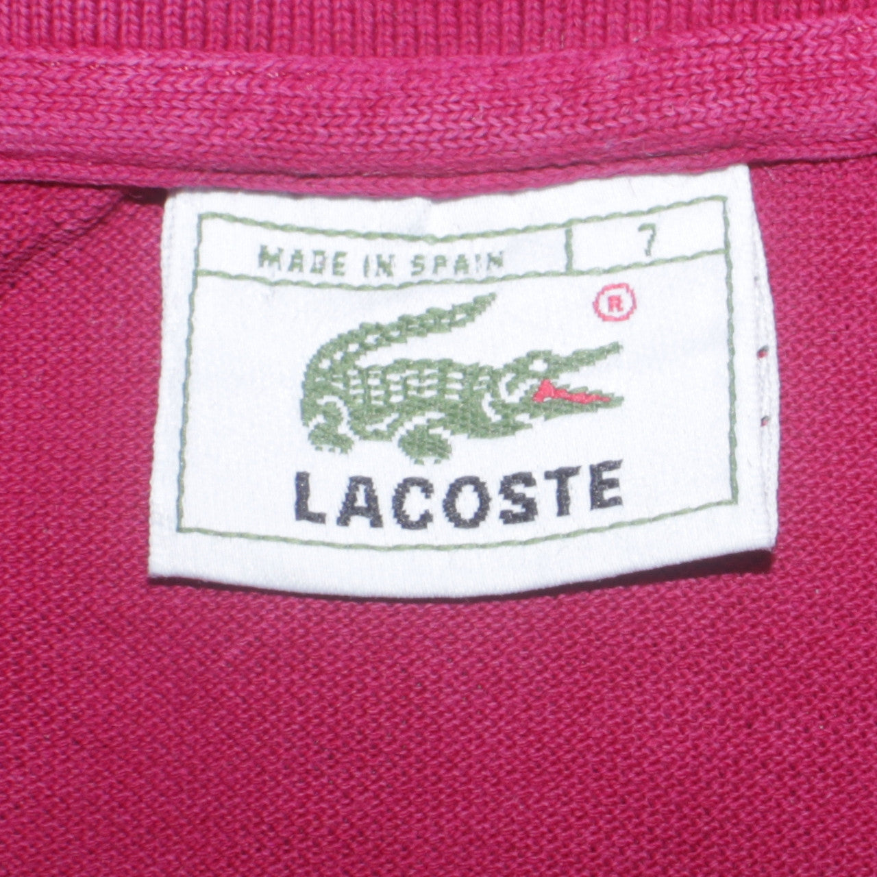 Lacoste Men Red 3XL Cotton Short Sleeve Polo Shirt