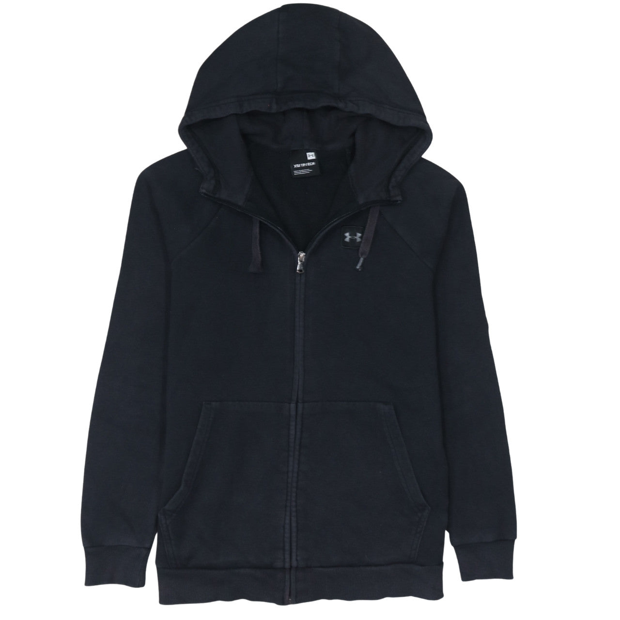 Under Armour Men's Black XS Full Zip Hoodie Sweatshirt