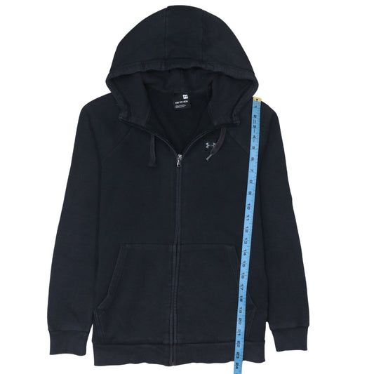 Under Armour Men's Black XS Full Zip Hoodie Sweatshirt