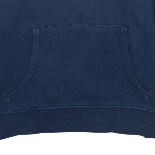 Nike Blue Teens XL Pullover Hoodie with Logo Print