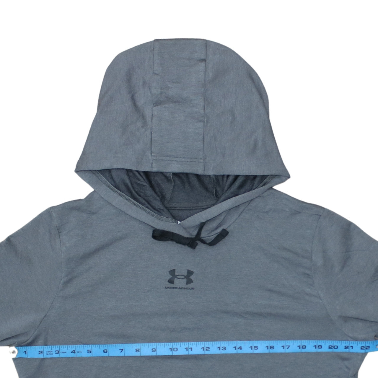 Under Armour Women's Grey Pullover Hoodie Size L Loose Fit