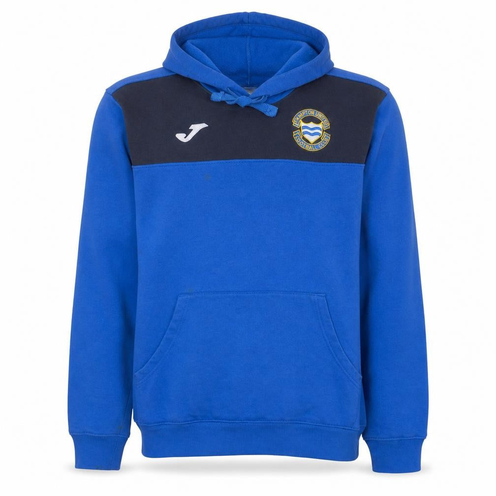 Joma Men’s Blue 2XL Pullover Hoodie Football Fleece Sweatshirt