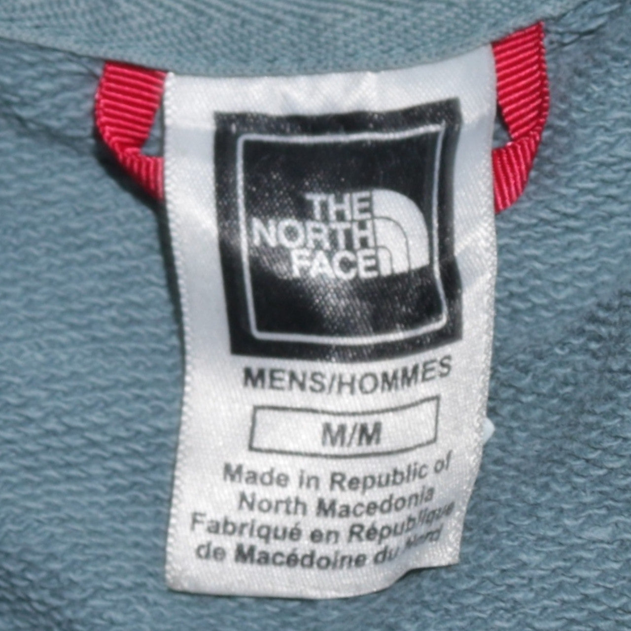 The North Face Men's Blue Medium Pullover Hoodie with Logo