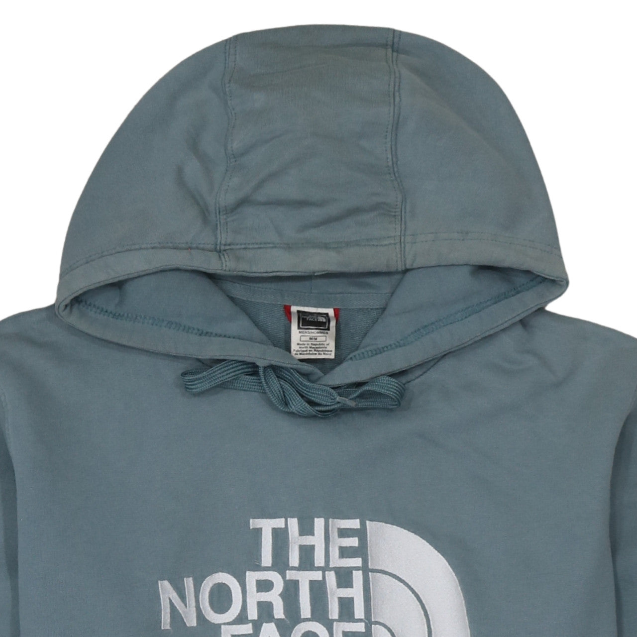 The North Face Men's Blue Medium Pullover Hoodie with Logo