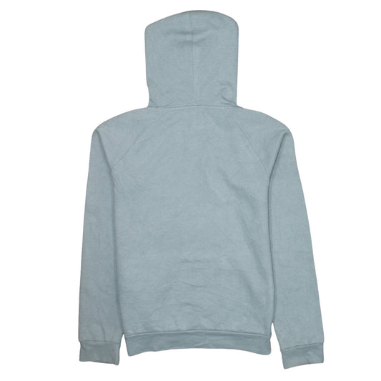 Under Armour Teens Grey Logo Pullover Hoodie Size L Fleece