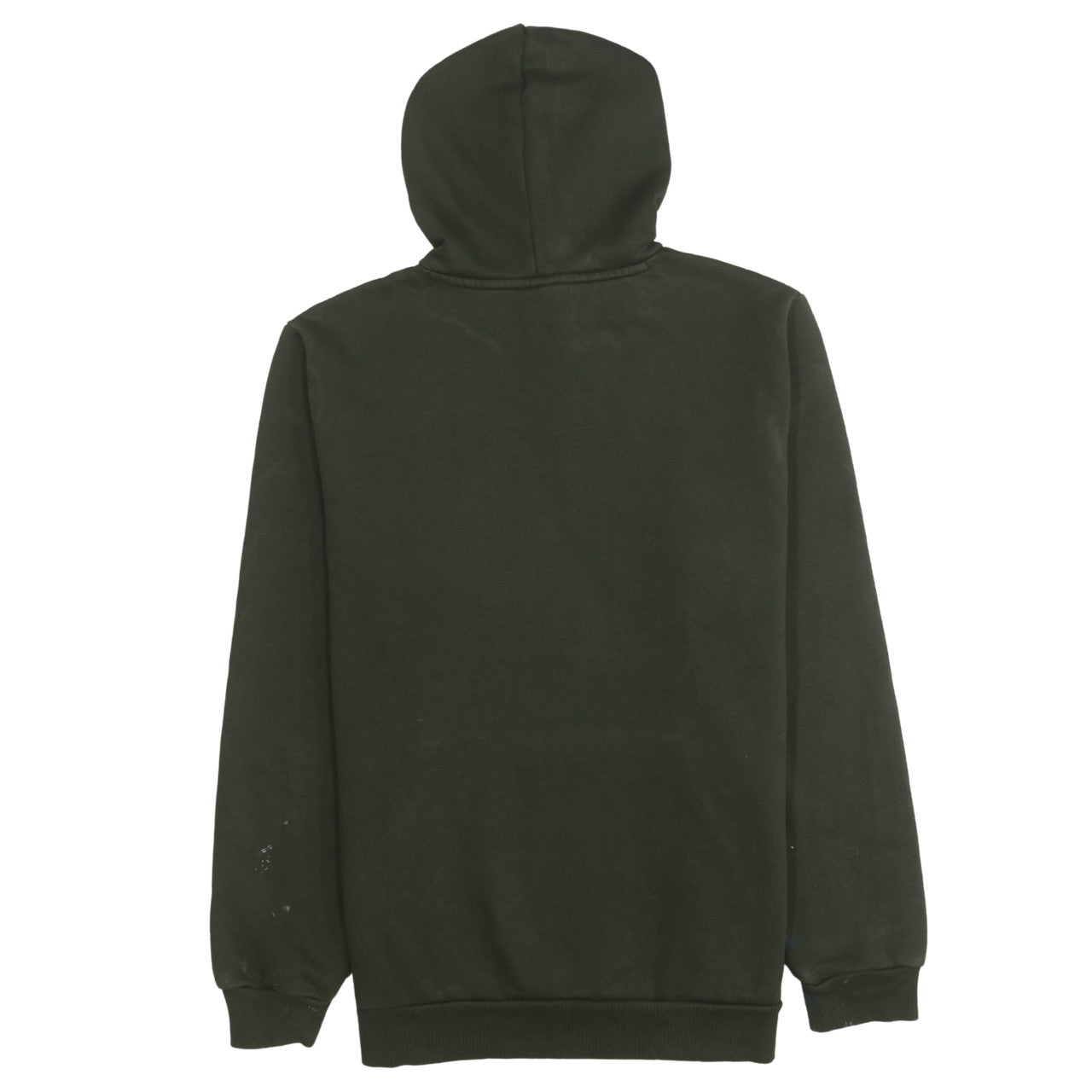 Puma Men's Green Medium Pullover Hoodie Logo Sportswear