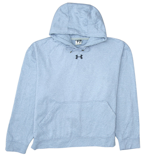 Under Armour Mens Blue XS Pullover Hoodie Cotton Blend