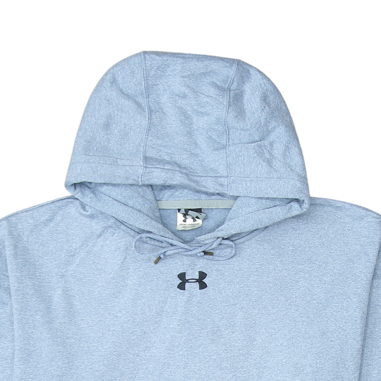 Under Armour Mens Blue XS Pullover Hoodie Cotton Blend