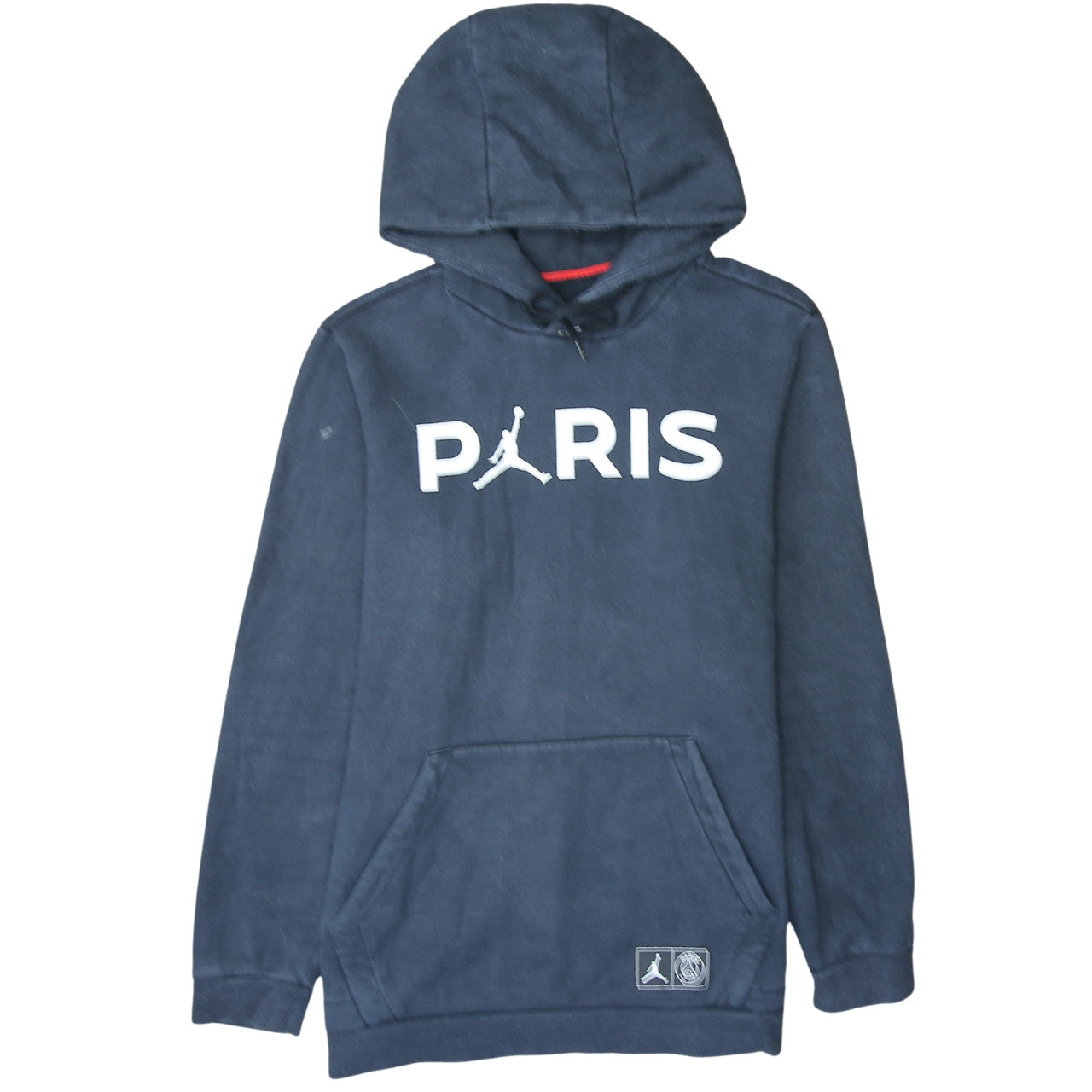 Jordan Paris Mens Blue Pullover Hoodie Size L Sports Fleece