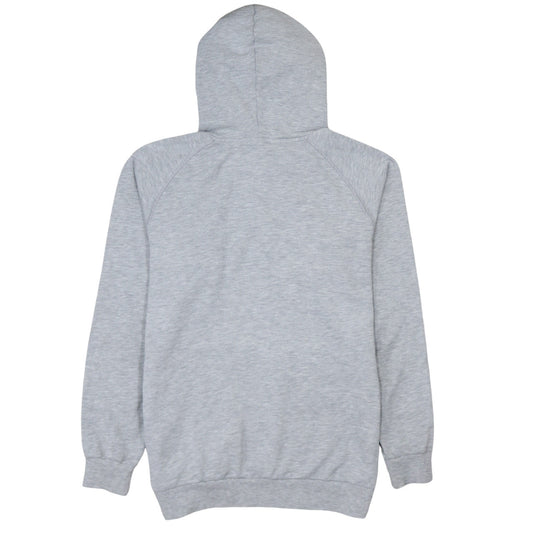 Adidas Boys Grey Pullover Hoodie - Size 10 Years, Fleece, Logo Print