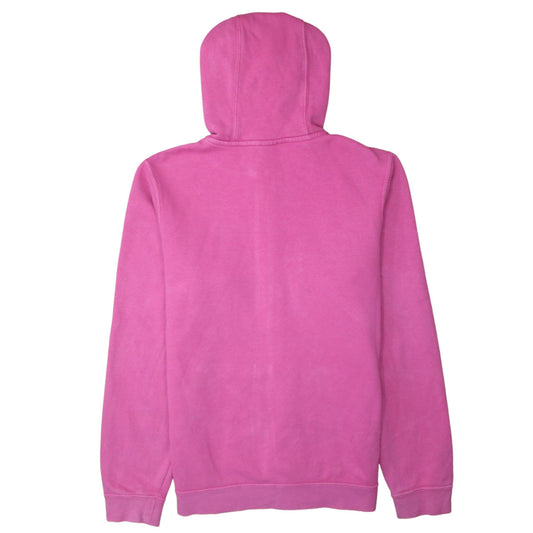 Nike Womens Pink Full Zip Fleece Hoodie Small Classic Fit
