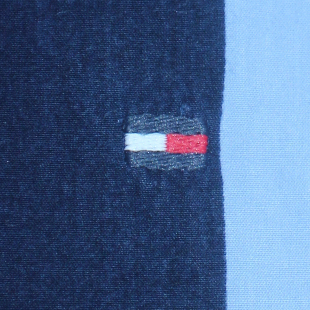 Tommy Hilfiger Men's Blue Check Long Sleeve 3XL Cotton Shirt