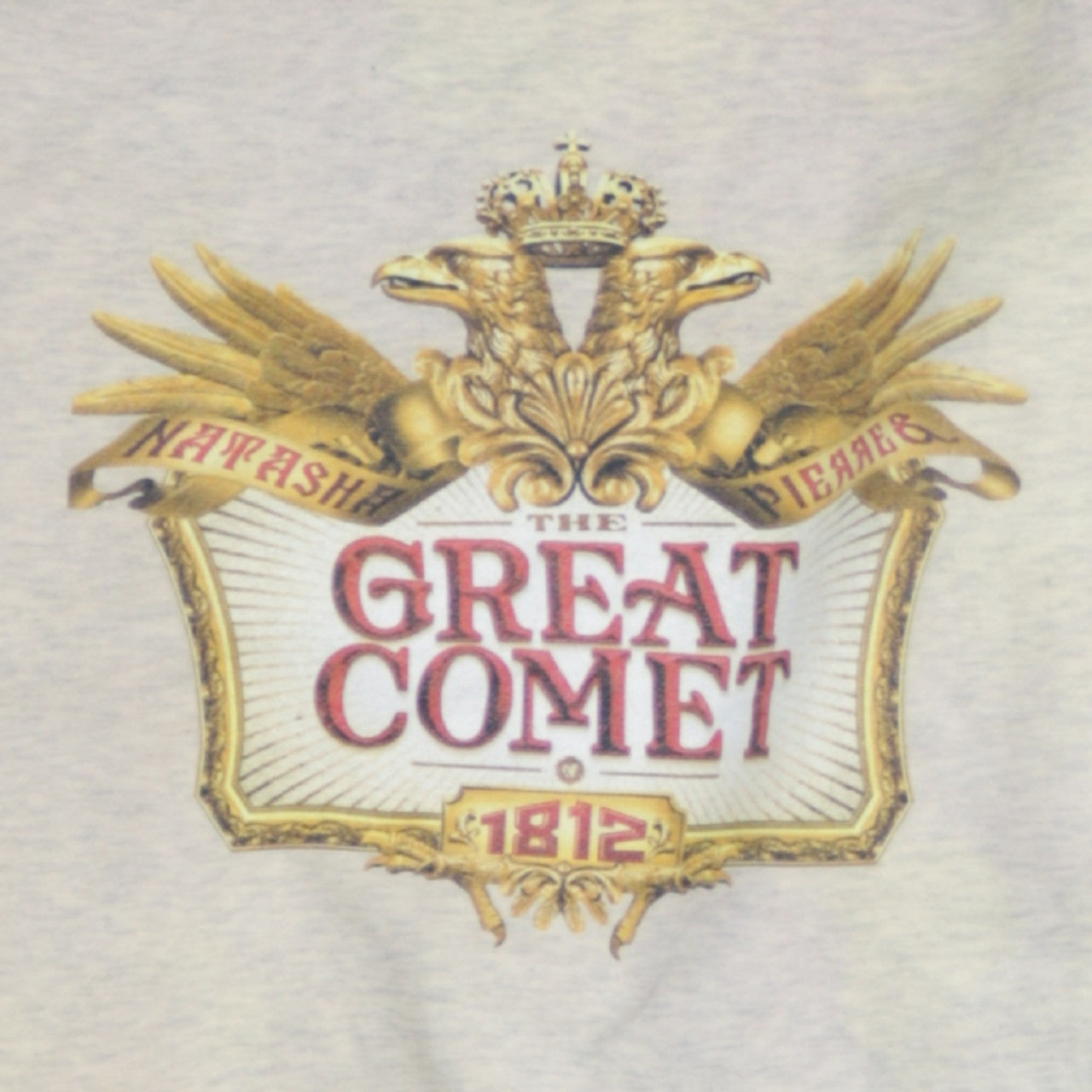 Lane Seven Men's Beige The Great Comet 1812 Graphic Pullover Sweatshirt M