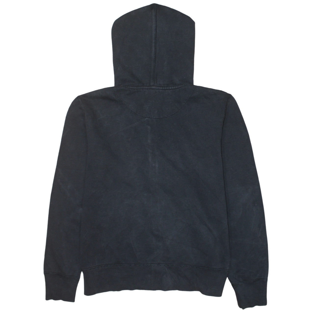 Nike Men's Black M Full Zip Hoodie Sweatshirt Cotton Blend