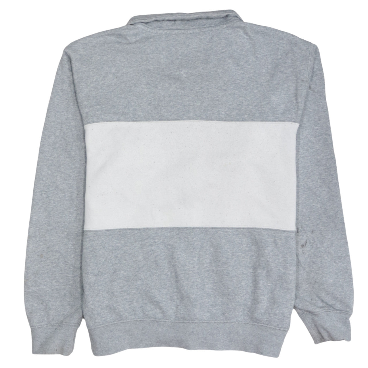 Nike Men's Grey Full Zip Sweatshirt Small