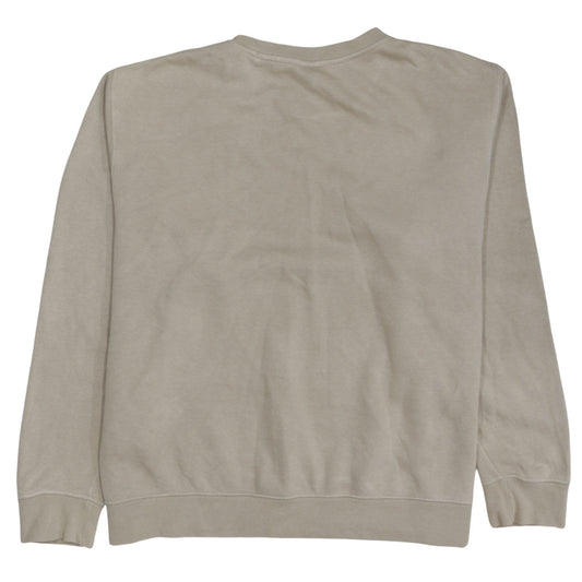 Nike Men's Beige Logo Pullover Sweatshirt Size L