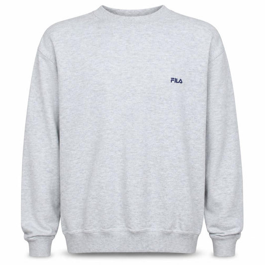 FILA Men's Grey Crew Neck Pullover Sweatshirt Size L