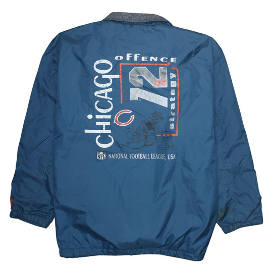 Campri Men’s Blue Chicago Bears Varsity Jacket L NFL Sportswear