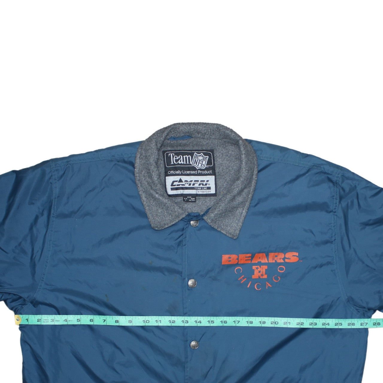 Campri Men’s Blue Chicago Bears Varsity Jacket L NFL Sportswear
