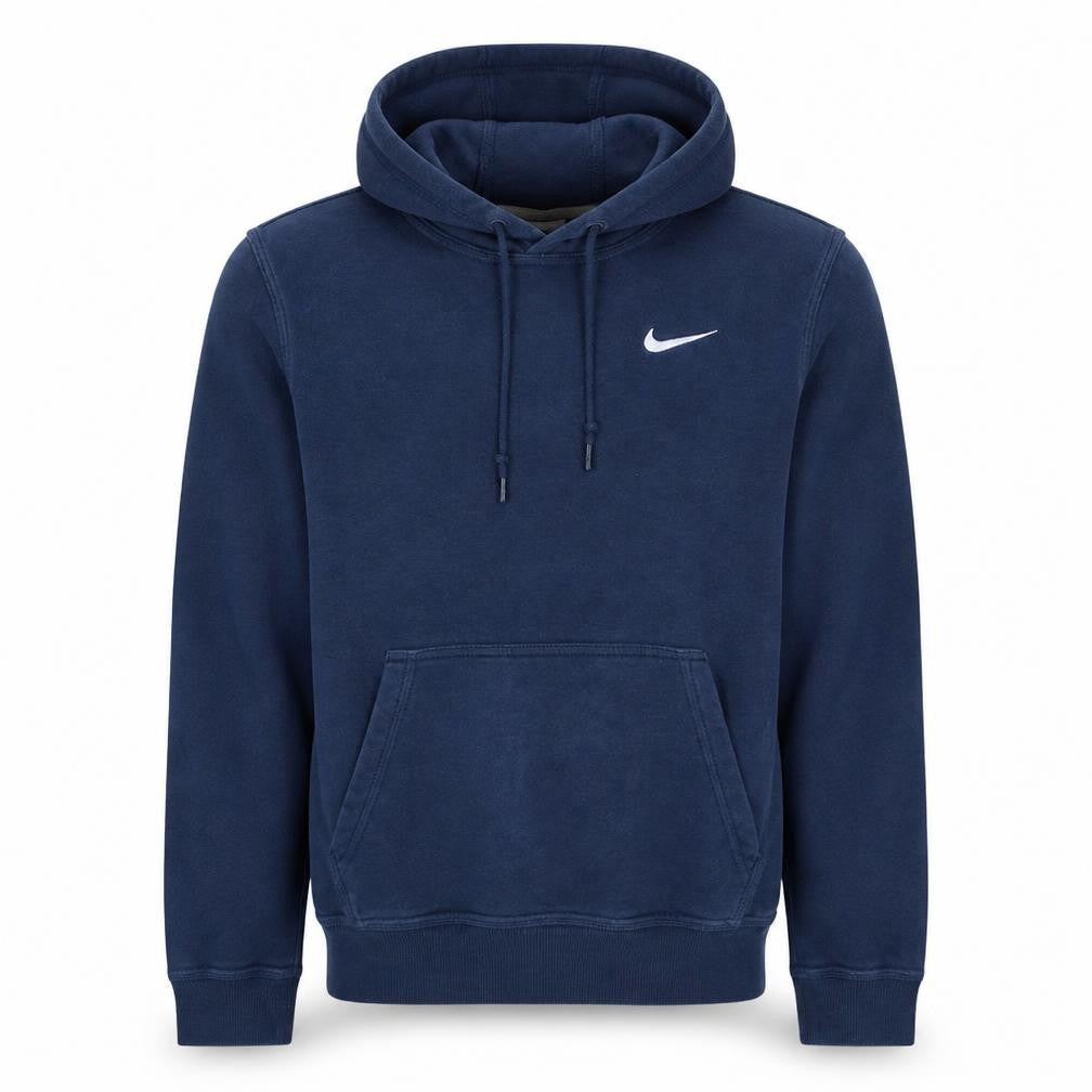 Nike Men's Blue Pullover Hoodie XS Regular Fit Fleece Sweatshirt